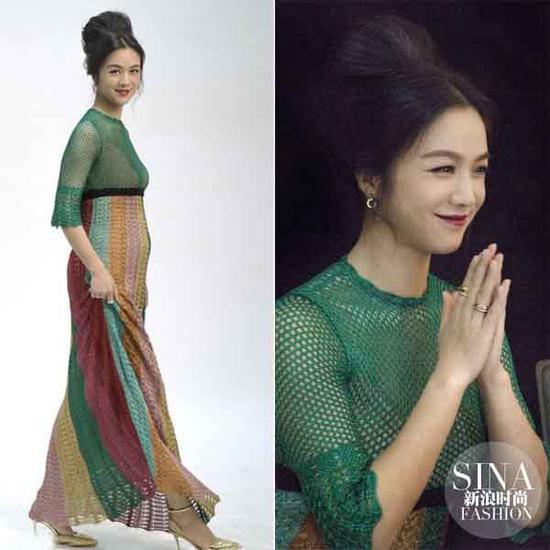 顏值還是完美滴，只是那裙子是個什么鬼