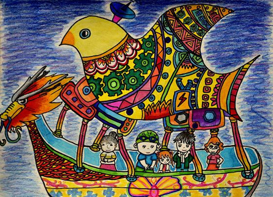 (工一小)張孟凡《雷達(dá)、紅外線探測(cè)無人救助飛船》輔導(dǎo)教師：時(shí)尹航