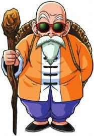 　《七龍珠》經(jīng)典形象龜仙人。