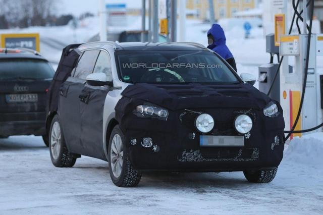 起亞下一代全新索蘭托測(cè)試諜照 起亞下一代全新索蘭托測(cè)試諜照