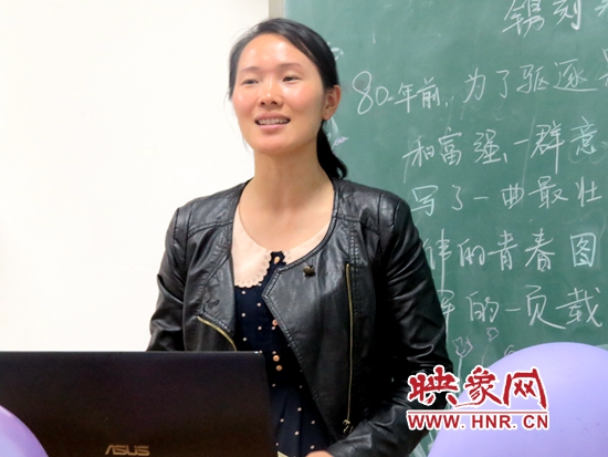 黃淮學院團總支書記荊書芳 黃淮學院團總支書記荊書芳