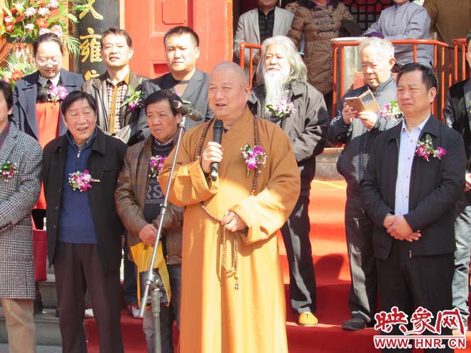 大相國(guó)寺方丈心廣大和尚書(shū)法作品展開(kāi)展 大相國(guó)寺方丈心廣大和尚書(shū)法作品展開(kāi)展
