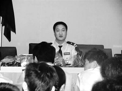 原夏縣公安局長孫宏軍資料圖。他涉嫌違紀(jì)違法目前被調(diào)查。