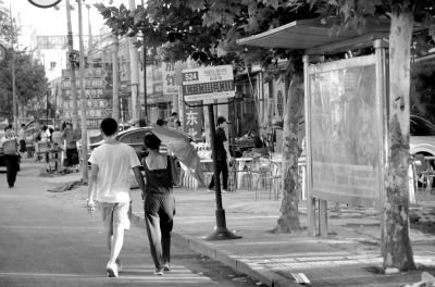 事發(fā)地點(diǎn)已被清理干凈。京華時(shí)報(bào)記者趙思衡攝