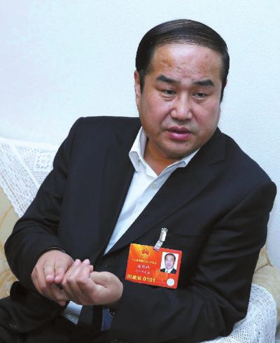 保定市長馬譽(yù)峰。資料圖片