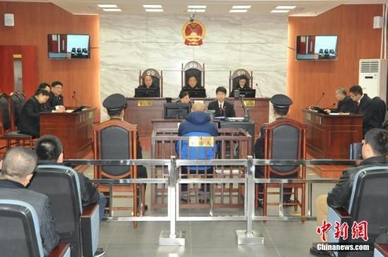 資料圖：圖為該案庭審現(xiàn)場(chǎng)。中新社發(fā) 鐘欣 攝