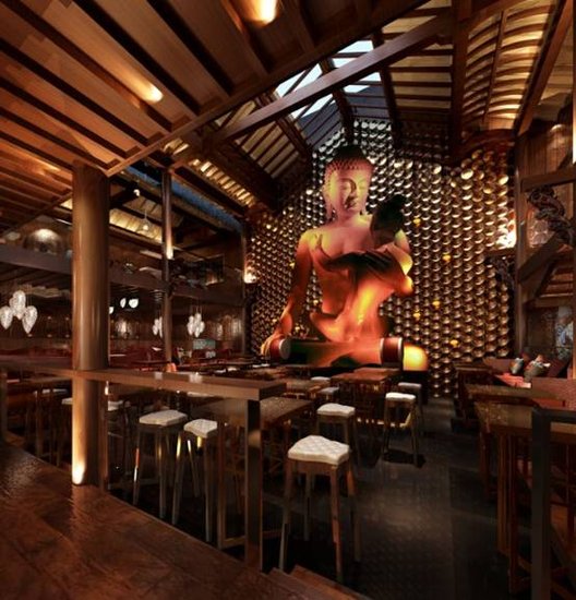 佛像“助陣”酒吧，爭(zhēng)議炸開鍋