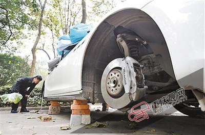 賊娃子辯稱只是為了試試豪車輪胎好不好下。