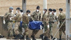 意大利海軍相信他們將發(fā)現(xiàn)更多海難死者。
