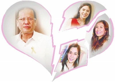 阿基諾三世盡管交往過至少18個女朋友，但他至今仍未婚。菲律賓專欄作家羅利基說，自從阿基諾三世2010