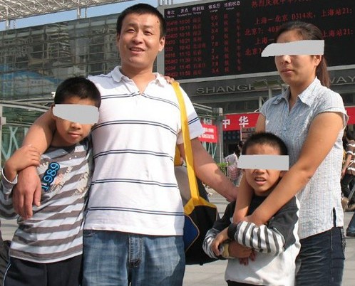 于鋼峰生前與家人合影 資料圖片 于鋼峰生前與家人合影 資料圖片