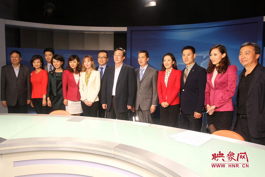 河南省委書記、省人大常委會(huì)主任郭庚茂視察河南人民廣播電臺(tái) 映象網(wǎng)記者邵恰 段晉哲/攝