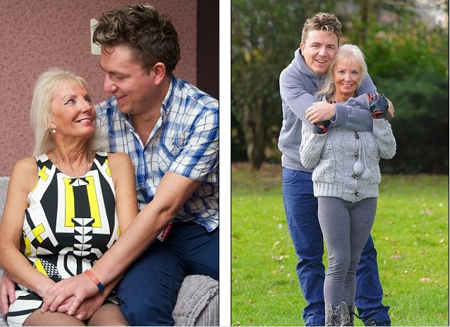 英67歲老婦隆胸后與29歲小伙相戀 英67歲老婦隆胸后與29歲小伙相戀