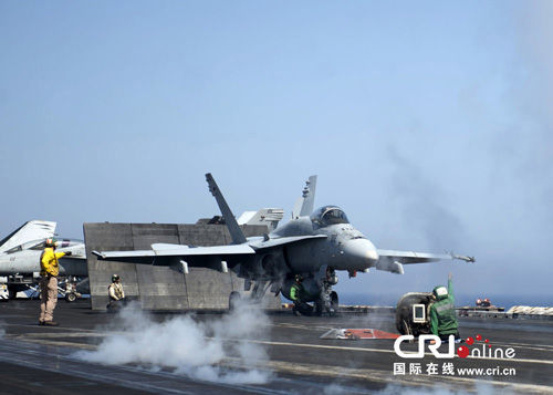 美國國防部長哈格爾27日接受英國廣播公司采訪時(shí)表示,如果奧巴馬下令就化武攻擊事件對(duì)敘利亞發(fā)動(dòng)軍事打擊,美軍已做好了立刻行動(dòng)的準(zhǔn)備。 圖片來源:Lyle Wilkie/CFP