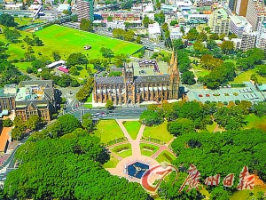 　　悉尼海德公園。