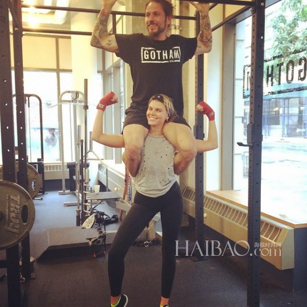 超?，旣惸取ち詹?(Maryna Linchuk) 近期健身私照