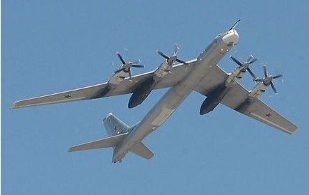 俄羅斯戰(zhàn)略轟炸機(jī)。（資料圖）