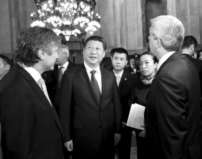 　會見阿根廷議長。