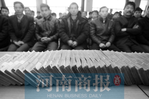 打擊拖欠農(nóng)民工工資，鄭州今年又出狠招（資料圖）河南商報記者 王春勝/攝