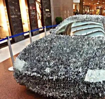 驚！車主用玻璃渣改裝瑪莎拉蒂