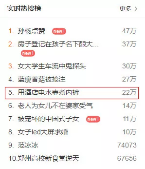 太惡心！女游客竟用酒店燒水壺煮自己的臟內(nèi)褲