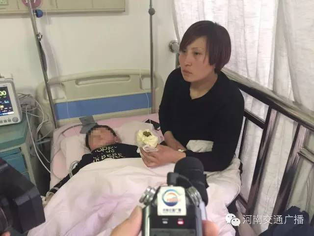 小浩天的母親通過河南交通廣播向所有幫助他們的人表達了感謝！