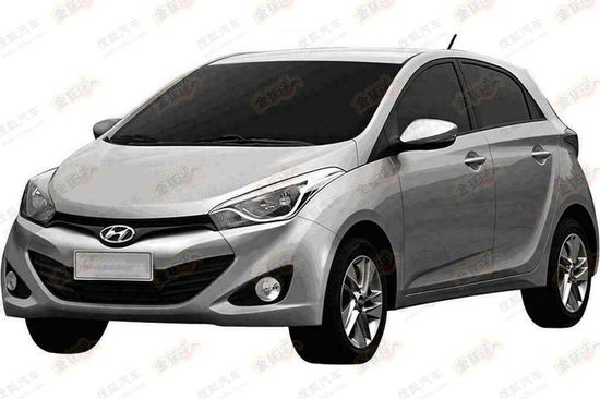 現代HB20申報圖 現代HB20申報圖