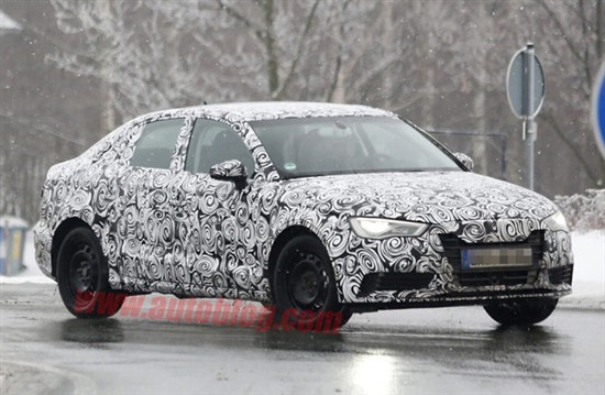三廂版奧迪A3諜照 三廂版奧迪A3諜照