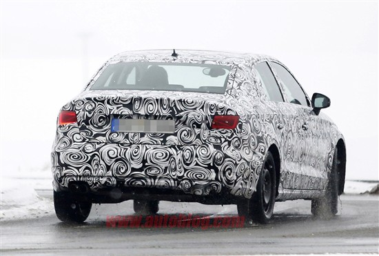 三廂版奧迪A3諜照 三廂版奧迪A3諜照