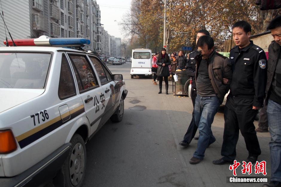 圖為抓獲犯罪嫌疑人（資料圖片）。