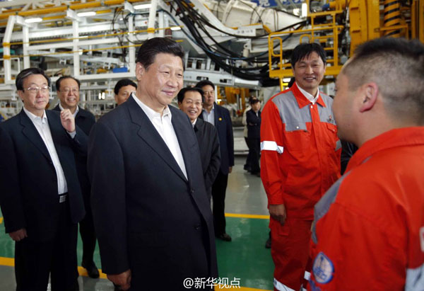 習近平鄭州考察