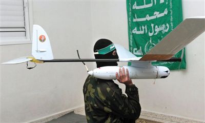 無人機(jī)：哈馬斯自制，在以領(lǐng)土上偵察時被擊落。