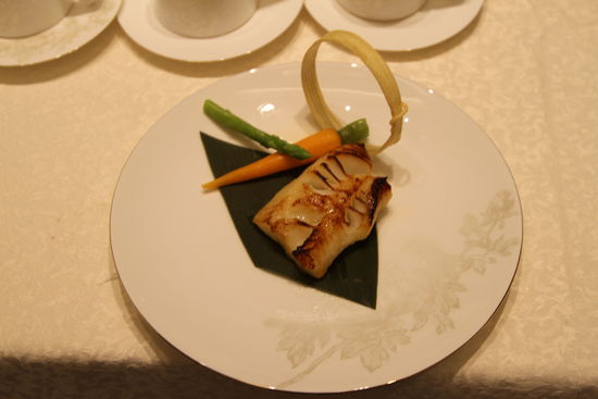 香烤銀鱈魚。 花惠生 供圖