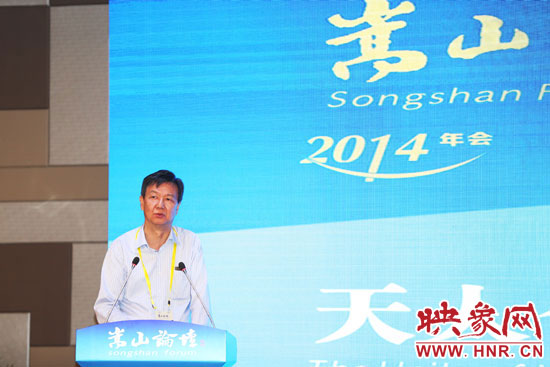 國務(wù)院發(fā)展研究中心原副主任、研究員盧中原演講。