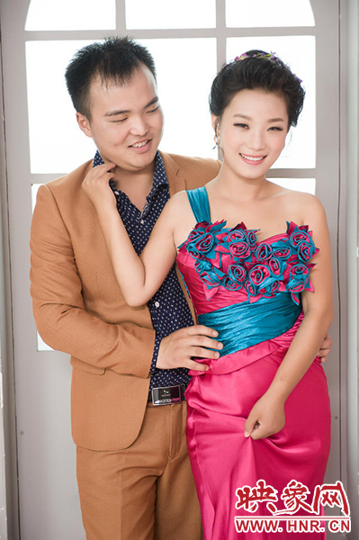 師陽與未婚夫的婚紗照 師陽與未婚夫的婚紗照