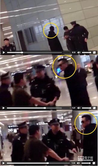 “爾康”周杰機(jī)場(chǎng)與他人吵架:你是二貨嗎?(圖) “爾康”周杰機(jī)場(chǎng)與他人吵架:你是二貨嗎?(圖)