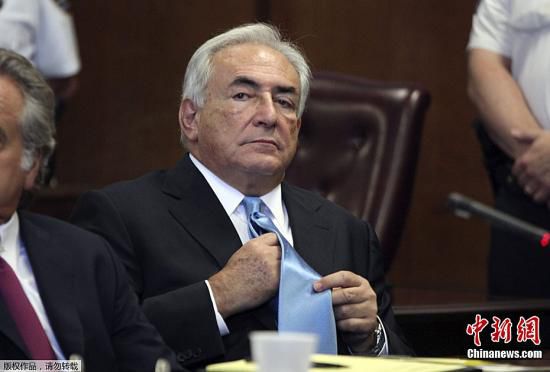 資料圖：前國際貨幣基金組織總裁斯特勞斯-卡恩。