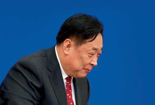 張力軍從環(huán)保部副部長任上退休兩年多后，被中紀(jì)委宣布接受組織調(diào)查。資料圖