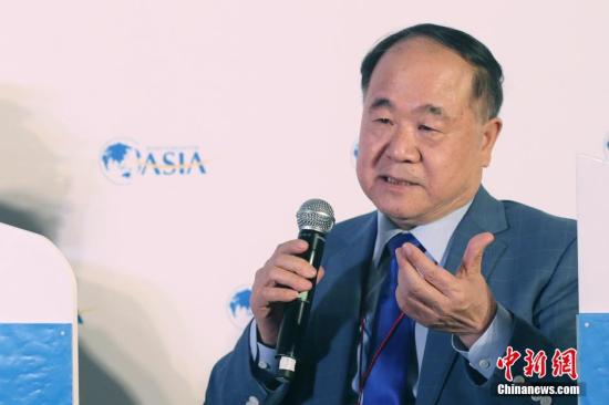 資料圖：莫言。 中新社記者 韓海丹 攝