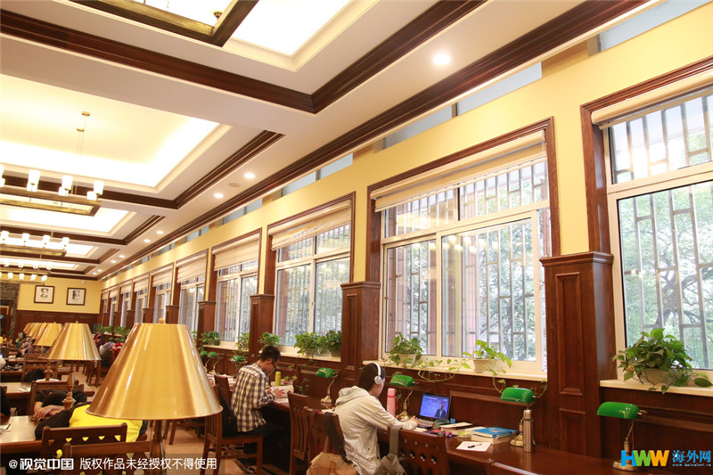 重慶大學(xué)改造翻新的“民國風(fēng)圖書館”走紅網(wǎng)絡(luò)，引得無數(shù)網(wǎng)友點贊