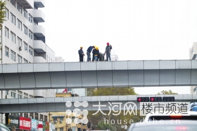 鄭州黃河路文化路天橋被拆除 花費854萬使用5年