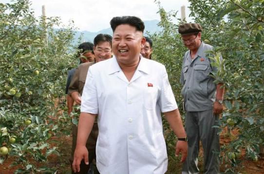 金正恩視察果木農(nóng)場(chǎng)贊其世外桃源讓人詩興大發(fā)