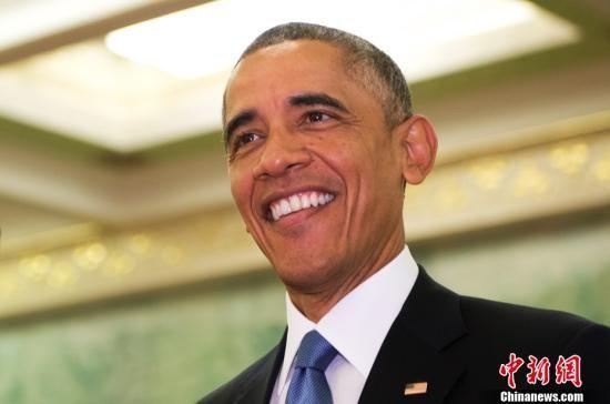資料圖：美國(guó)總統(tǒng)奧巴馬。中新社發(fā) 廖攀 攝