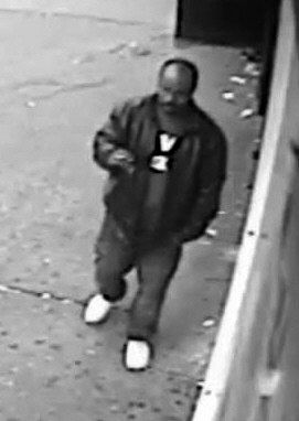 警方公布的嫌疑人視頻截圖。