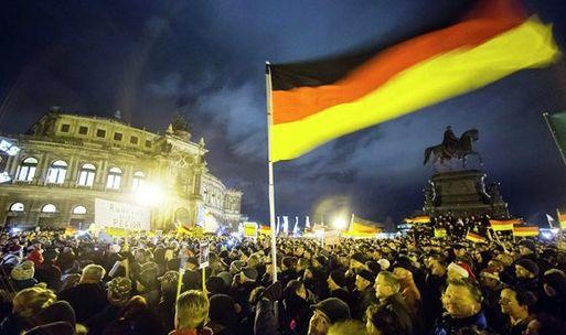 示威現(xiàn)場。