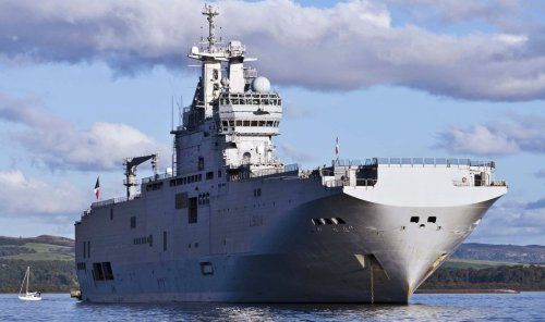 俄羅斯向法國購買西北風(fēng)級(jí)兩棲攻擊艦。