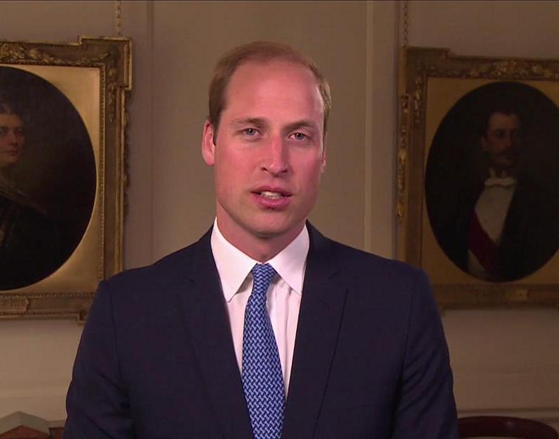 威廉王子新春拜年！