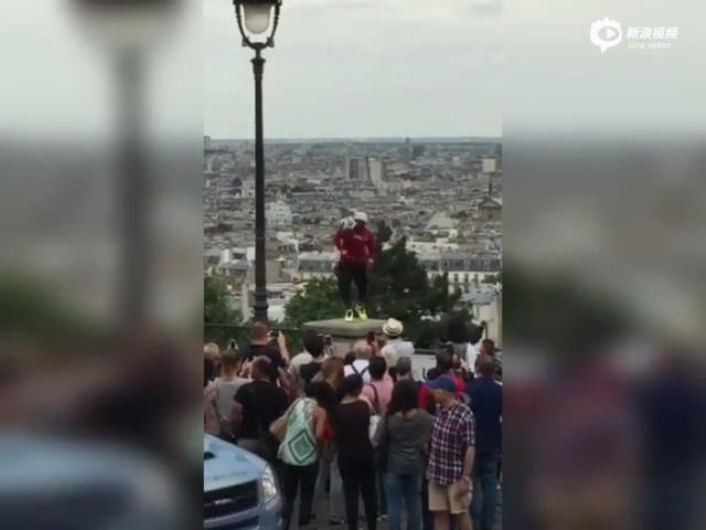 牛！黑人小哥開(kāi)掛技能不斷