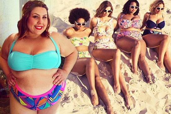 胖妹也能很性感 "胖基尼"照引爆網(wǎng)絡(luò)熱潮 胖妹也能很性感 "胖基尼"照引爆網(wǎng)絡(luò)熱潮