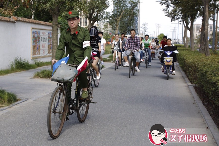無車日復(fù)古慢騎行！懷舊style萌萌噠